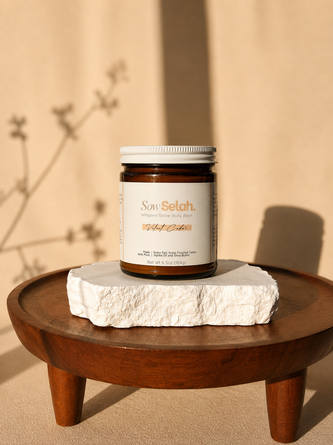Velvet Cedar Whipped Tallow Balm