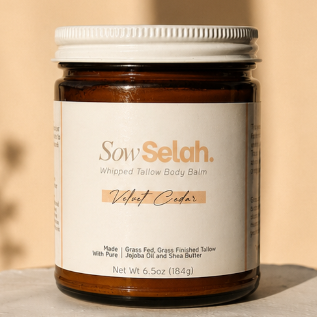 Velvet Cedar Whipped Tallow Balm