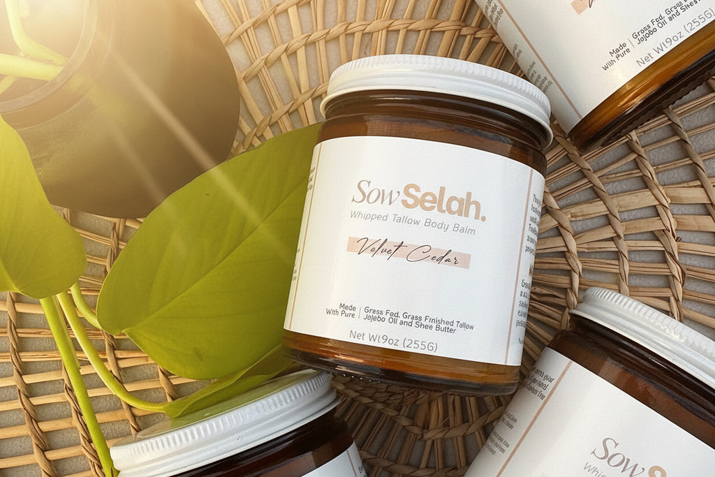 Velvet Cedar Whipped Tallow Balm